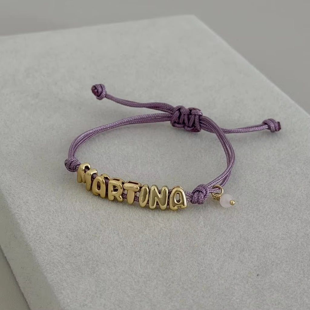 Armband mit 26 Buchstaben und geflochtenem Seil – Bild 7 | LuxeStyle