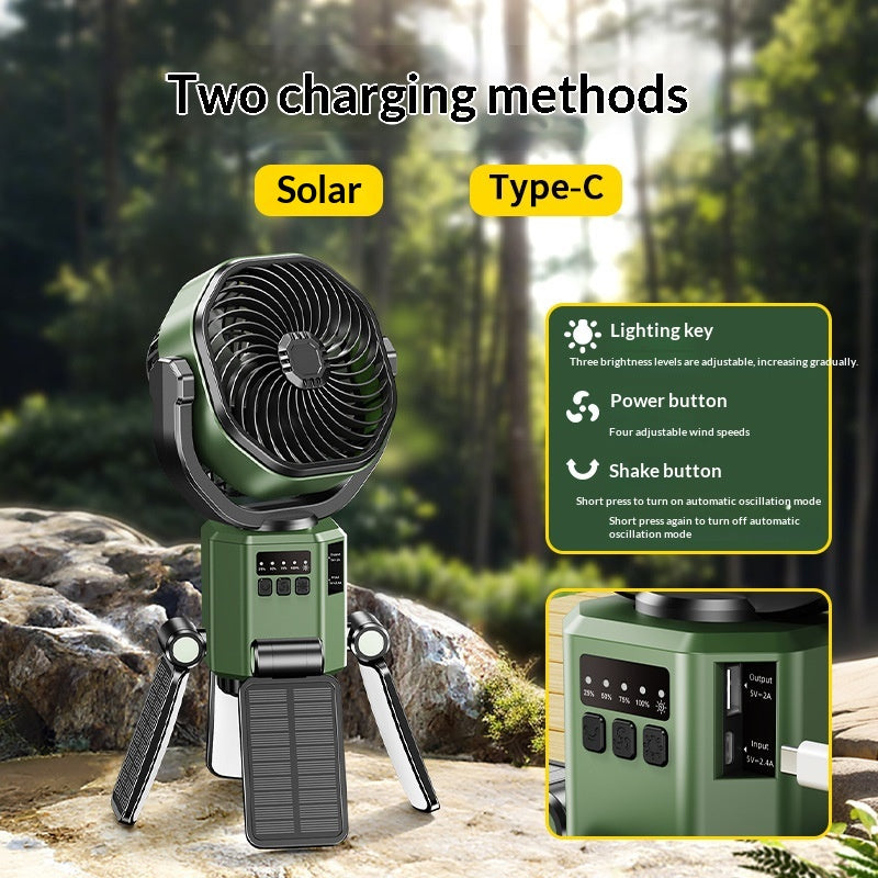 Outdoor-Ventilator mit 8er-Oszillation