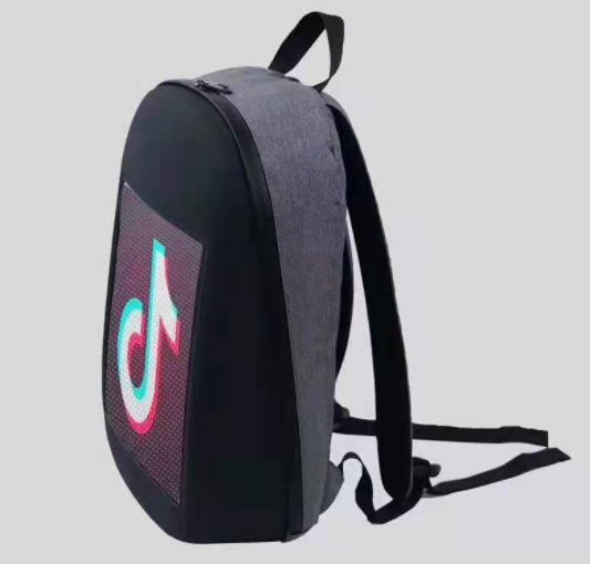 LED Rucksack mit Display und Musik – Bild 3 | LuxeStyle