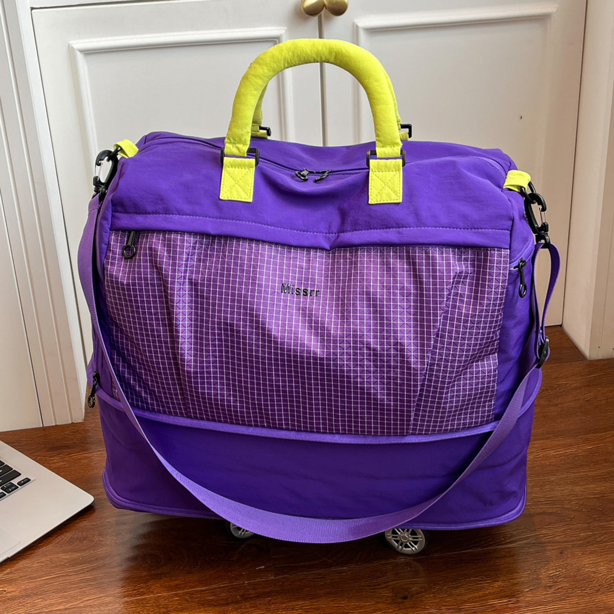 Reisetasche mit Rollen, erweiterbar – Bild 5 | LuxeStyle