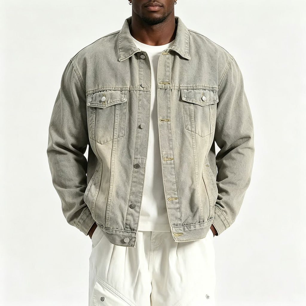 Einfache Denimjacke