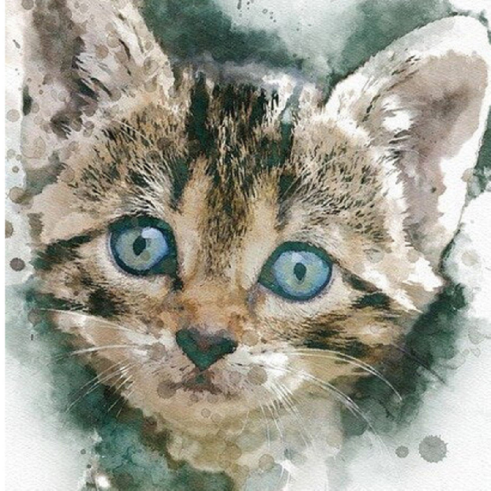 Diamond Painting Katze