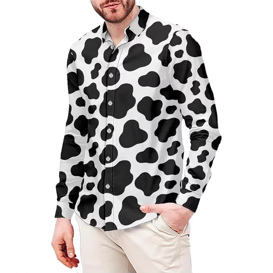Langarmshirt mit Leopardenmuster | LuxeStyle