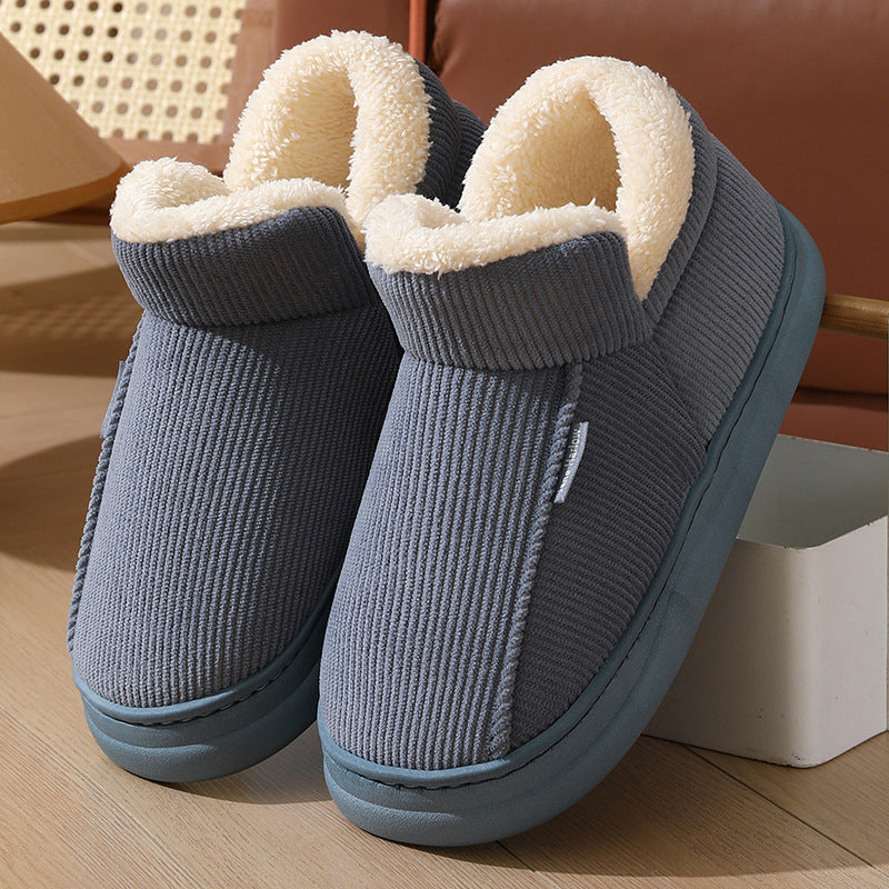 Gefütterte Indoor-Baumwollschuhe – Bild 7 | LuxeStyle