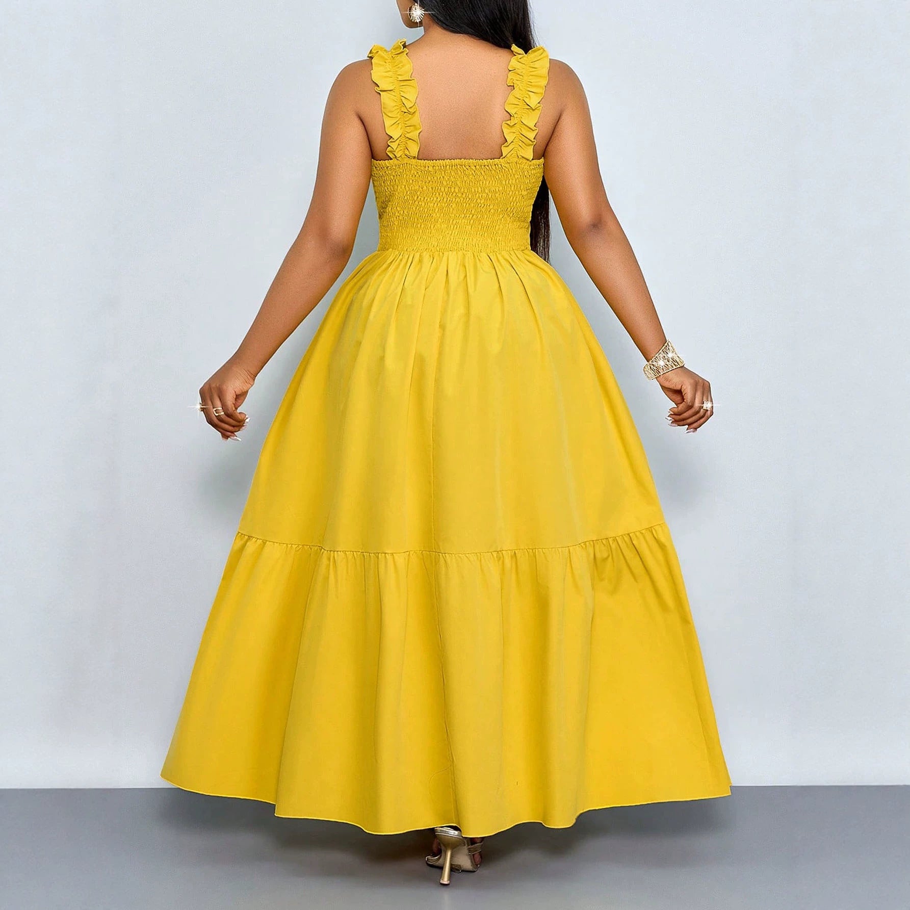 Elegantes A-Linien Midikleid für Damen