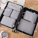 Farbe: Grau 6-tlg. Set