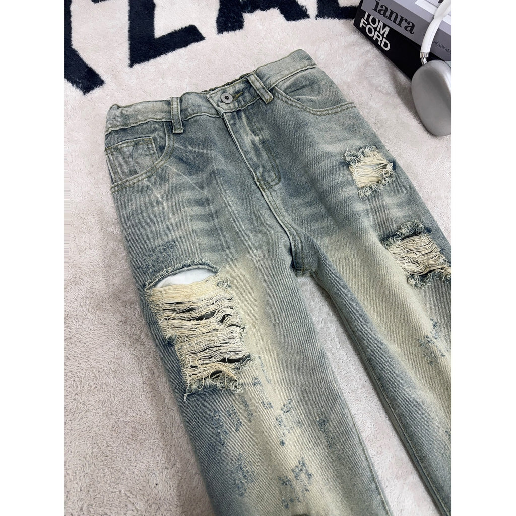 Herren Loose Fit Jeans mit weitem Bein