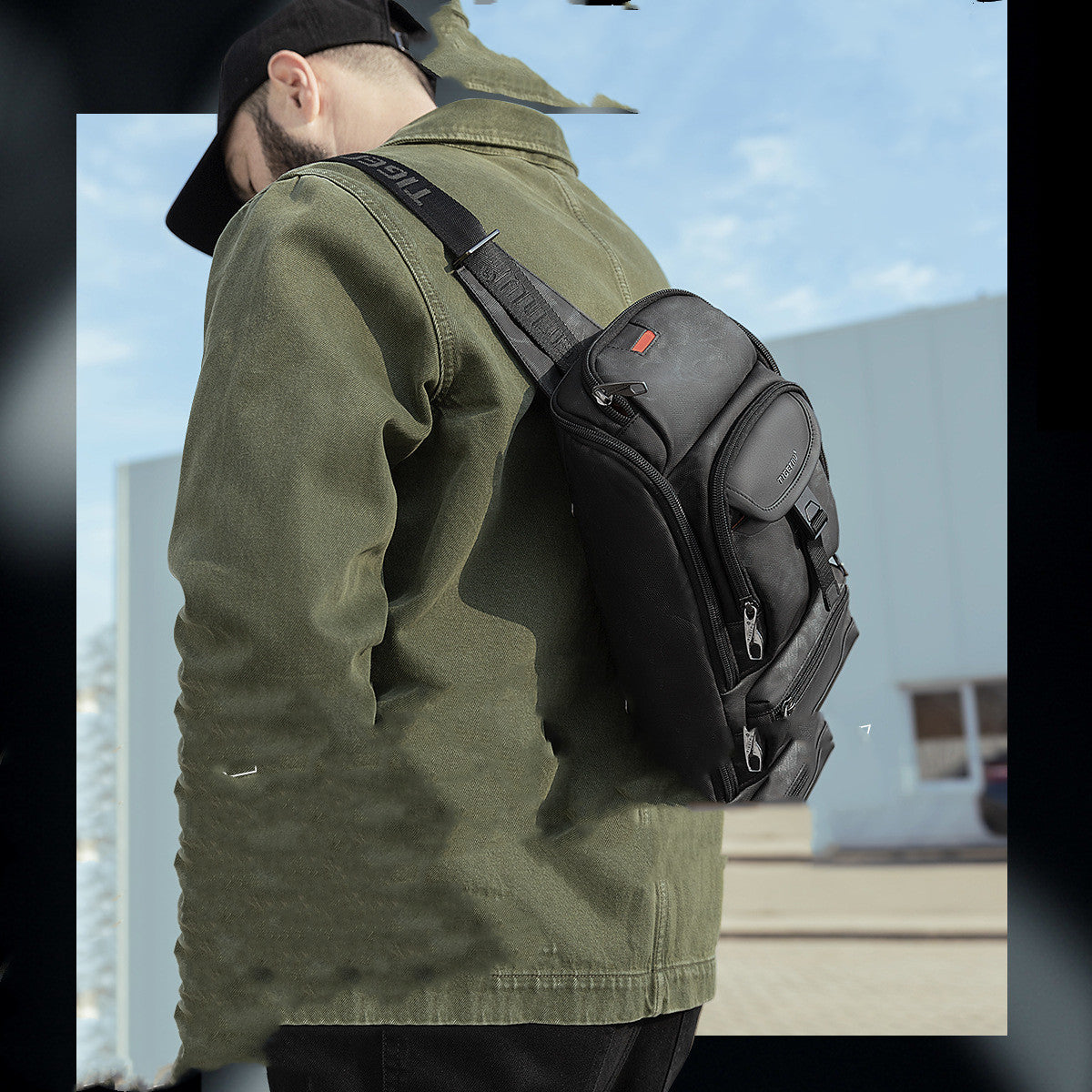 Wasserdichte taktische Crossbody-Tasche – Bild 6 | LuxeStyle