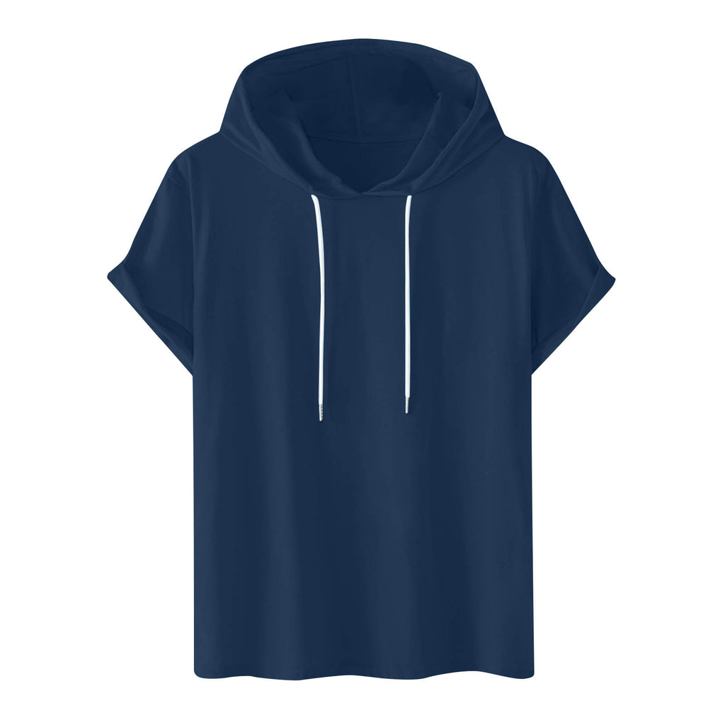 Herren Kurzarm Hoodie