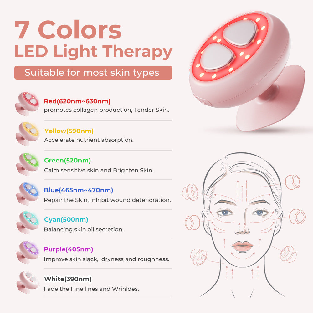 7-Farben-Lichttherapie Handgerät – Bild 2 | LuxeStyle