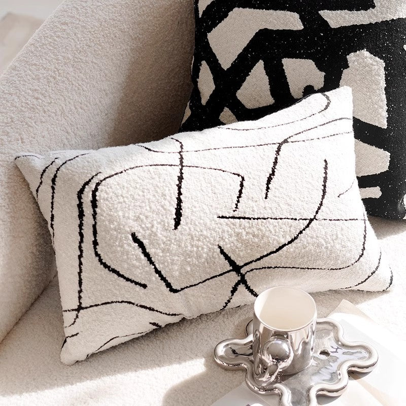 Abstrakte Kissen für Sofa und Bett
