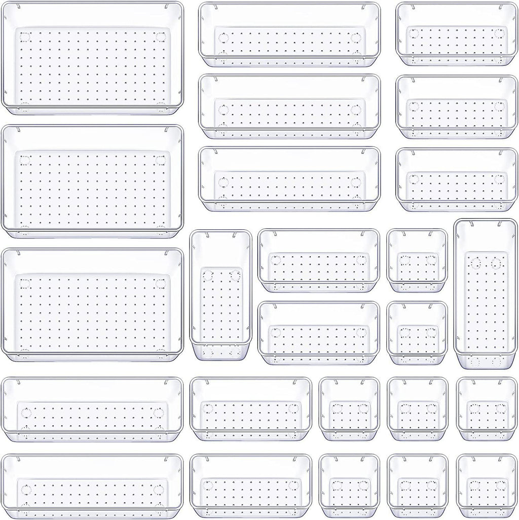 Transparentes Desktop Aufbewahrungsboxen Set – Bild 6 | LuxeStyle