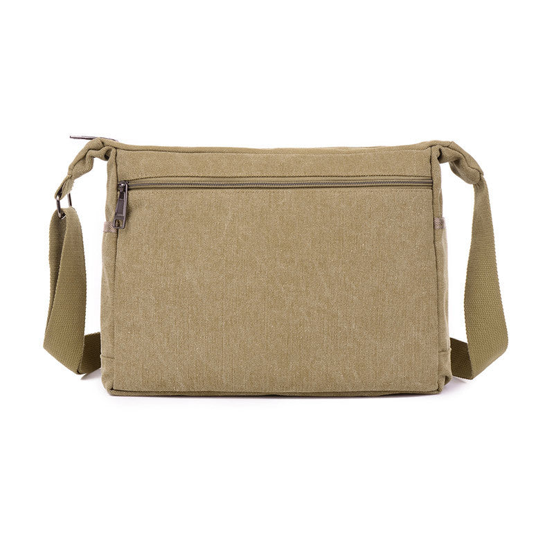 Herren-Umhängetasche aus robustem Canvas – Bild 2 | LuxeStyle