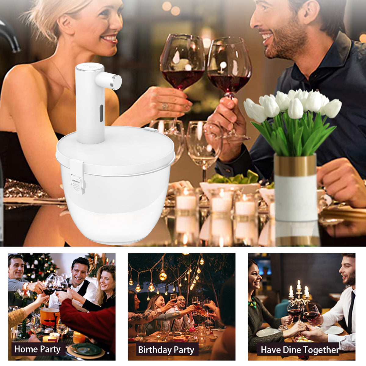 Elektrischer Wein-Dekanter mit Sensor – Bild 6 | LuxeStyle