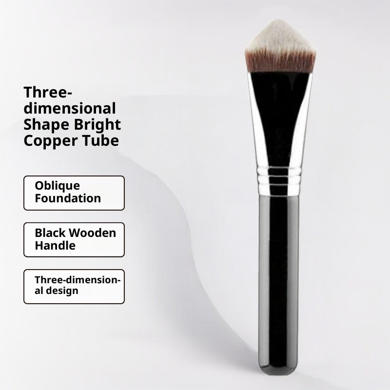 3D/4D Pyramid Contour Puder-Foundation Pinsel