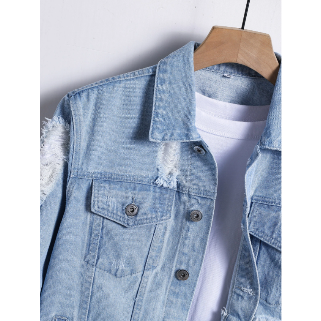 Lässige Denimjacke