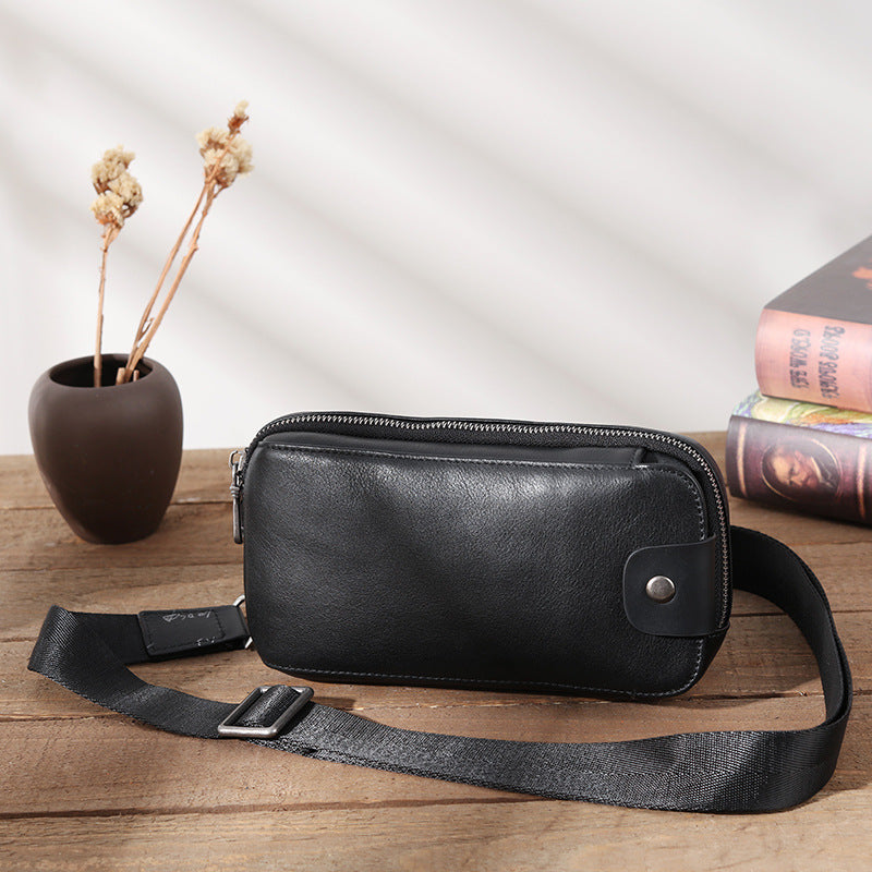 Leder-Taille-Rucksack