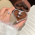 Hao Stone Herzring für Damen | LuxeStyle