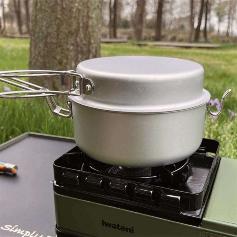 Camping Kochset – 3-teilig, leicht – Bild 4 | LuxeStyle