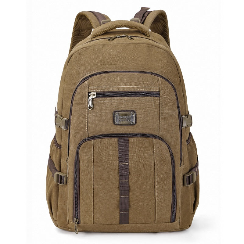 Retro Canvas Rucksack für Reise & Freizeit