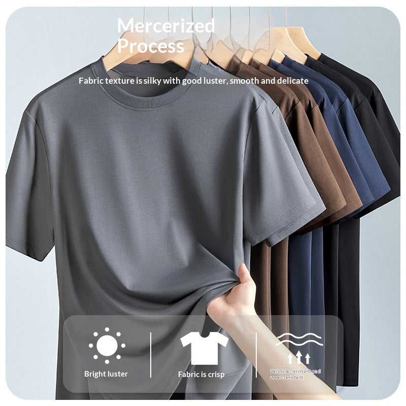 Crew-Neck-Kurzarm-T-Shirt für Herren