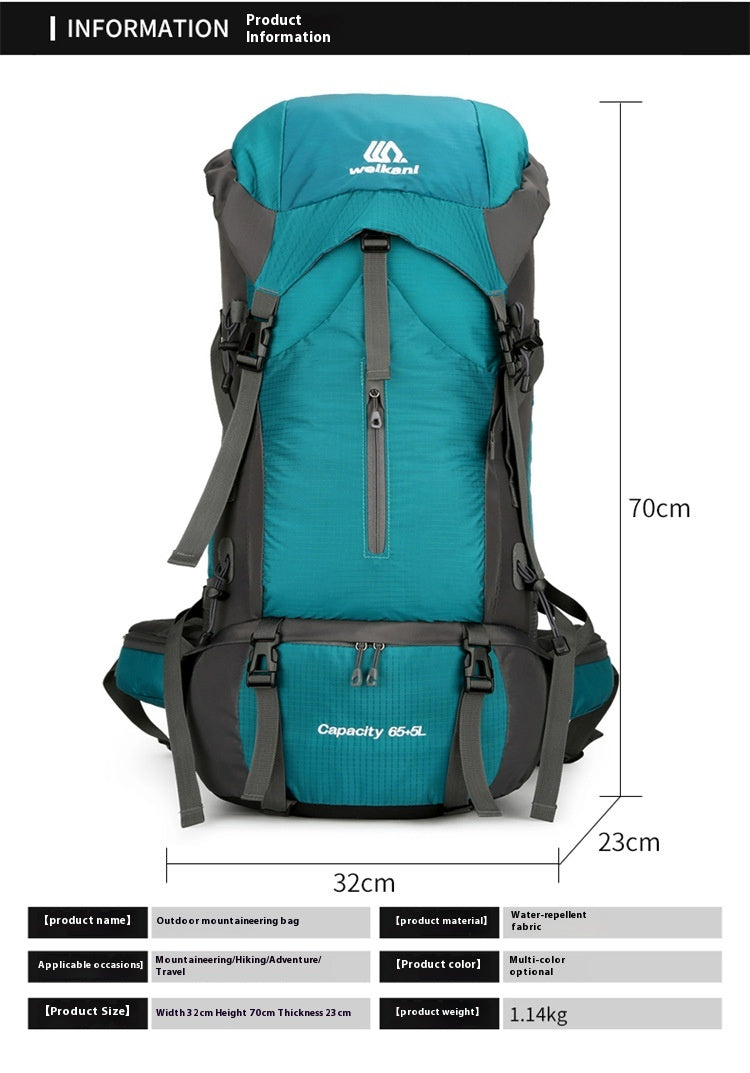 Outdoor Trekking Rucksack 70 l – Bild 7 | LuxeStyle