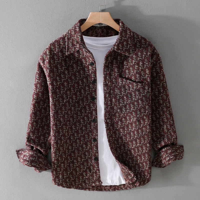 Herren Hemdjacke aus Baumwollmischgewebe – Bild 3 | LuxeStyle