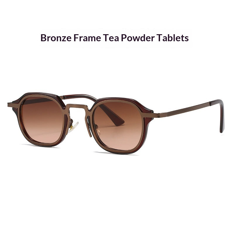 Retro-Sonnenbrille mit runden Gläsern
