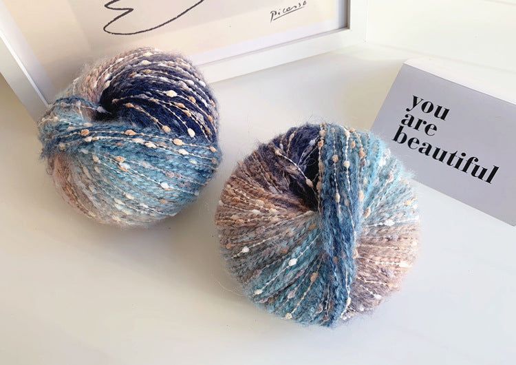 Farbverlaufsgarn aus Mohair-Mix | LuxeStyle