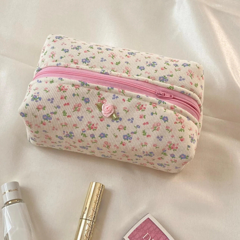 Kleine Reise-Kulturtasche für Kosmetik – Bild 3 | LuxeStyle