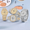 Quadratische Wasser-Diamant-Uhr | LuxeStyle