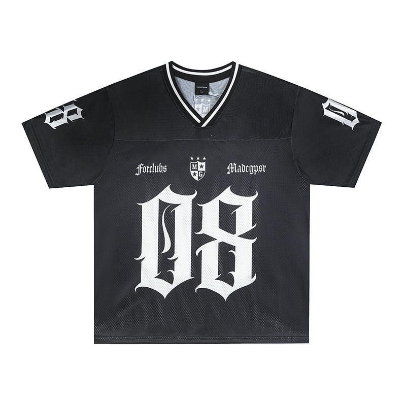Digitales Sport-Trikot im Retro-Stil