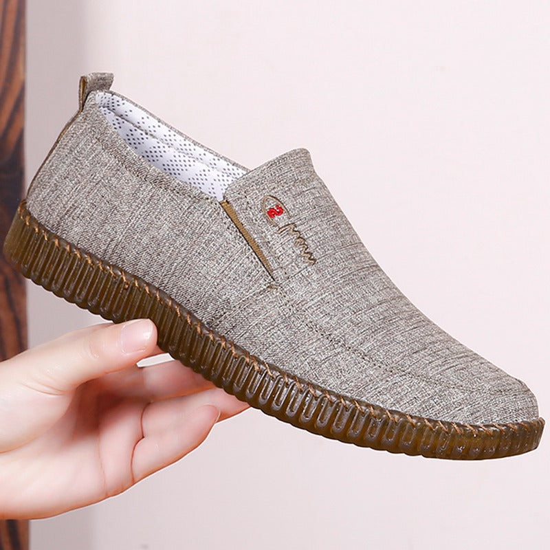 Herren-Stoffschuhe mit weicher Sohle | LuxeStyle