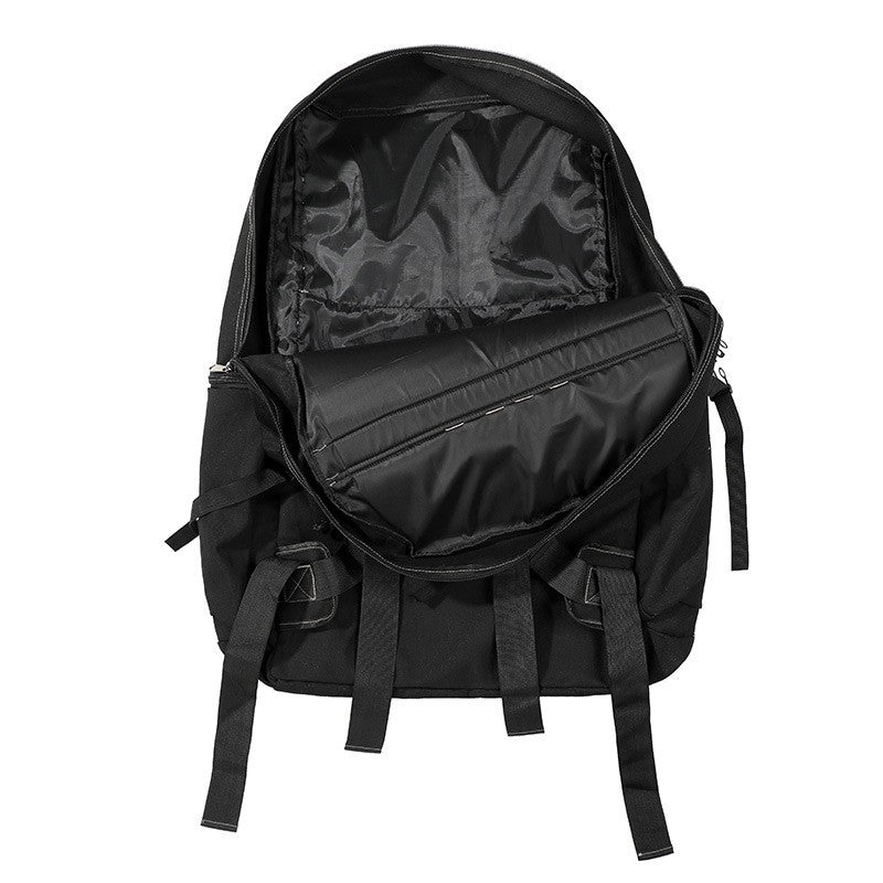 Grosser Canvas Rucksack für Reisen – Bild 6 | LuxeStyle