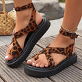 Plateau-Sandalen mit Leopardenmuster – Bild 14 | LuxeStyle