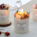 Getrocknete Blumen Deko Kerzen – Bild 1 | LuxeStyle