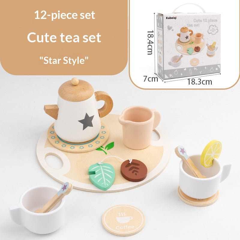 Tea Set Playset Baby Kitchen Toy