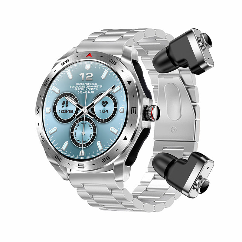 T95 Smart TWS 2-in-1 Bluetooth Gesundheits-Watch