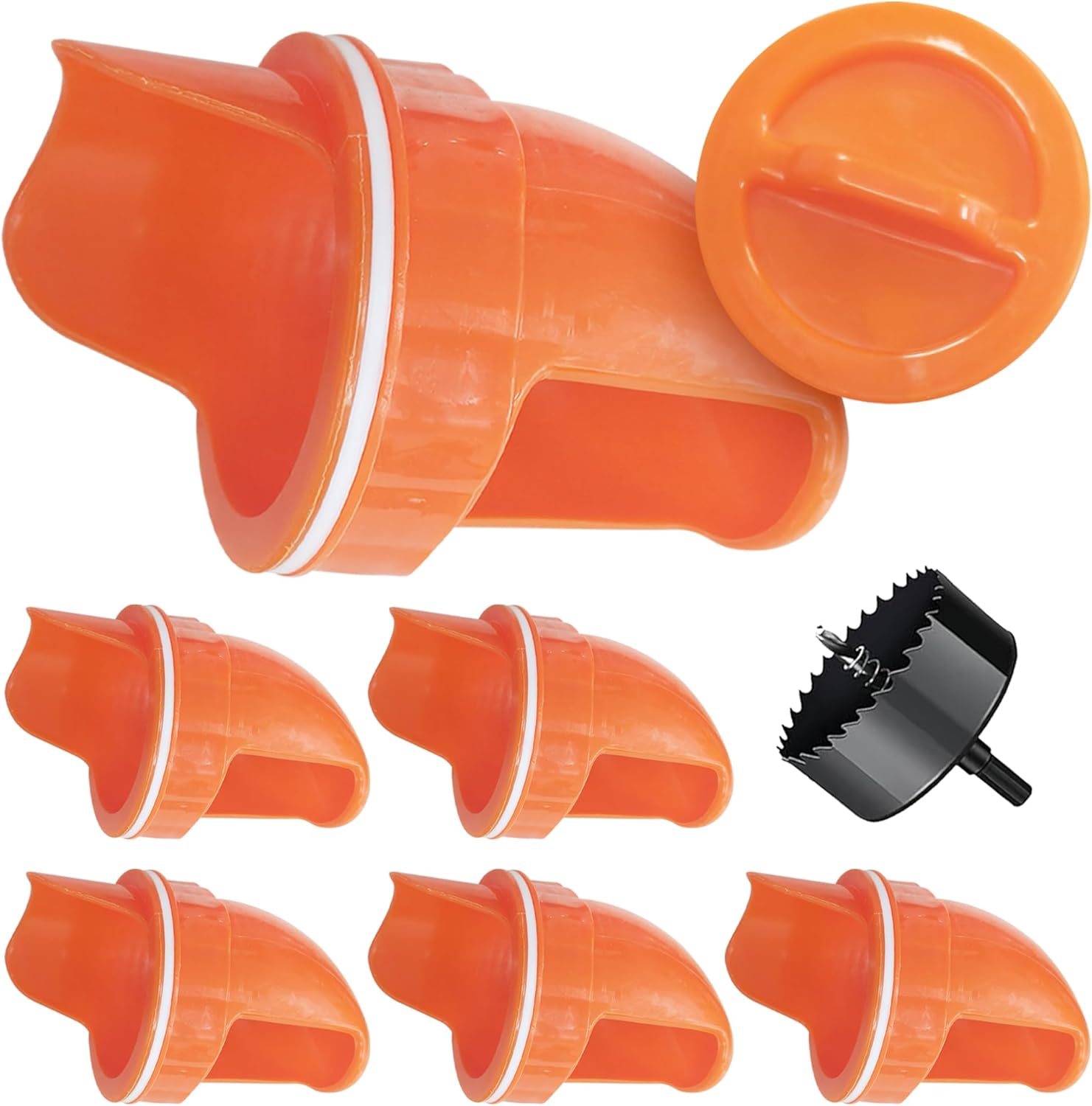 Futterport für Geflügel – 6er-Set