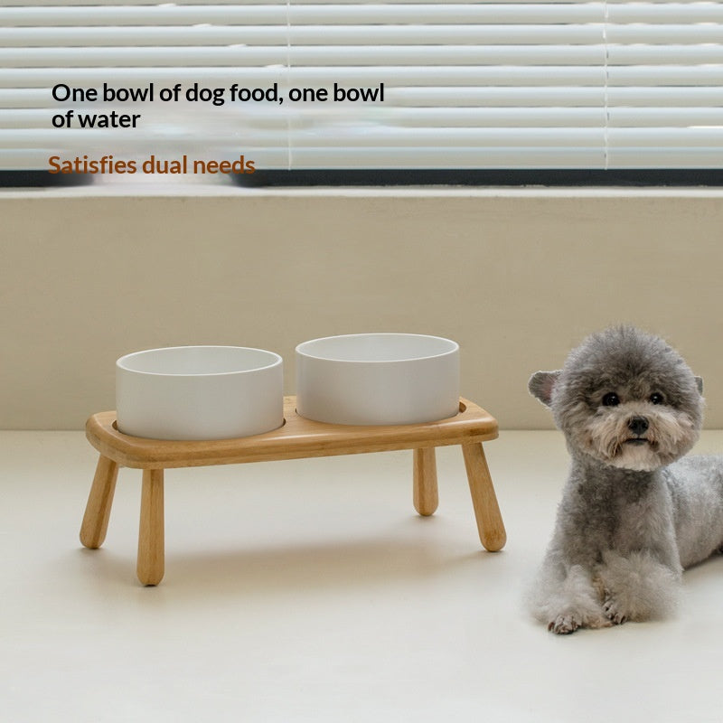 Keramik-Hunde- und Katzenschüssel mit Stützrahmen – Bild 7 | LuxeStyle