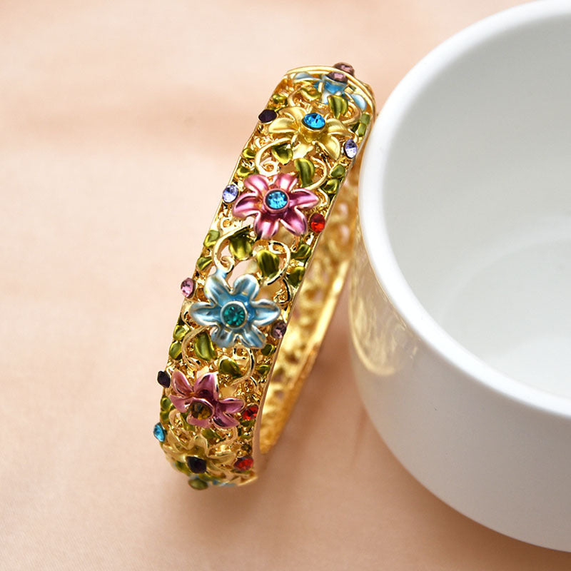 Vintage Armband mit Mohnblüten-Design – Bild 4 | LuxeStyle