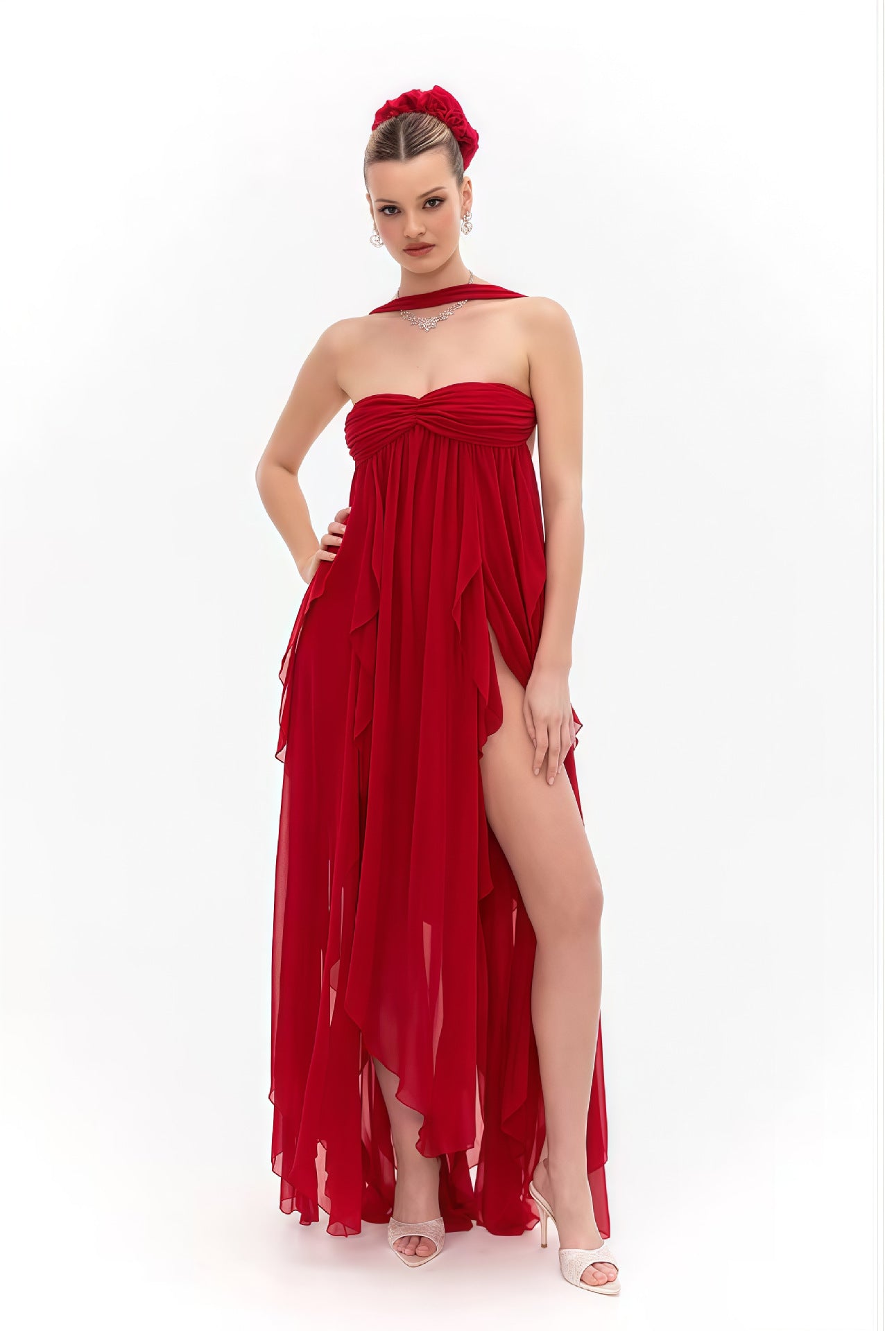 Rückenfreies Kleid