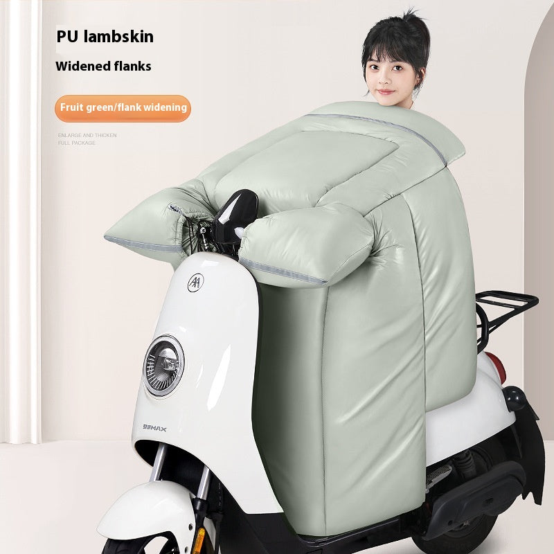 Regendichter Windschutz für E-Scooter & Töffli