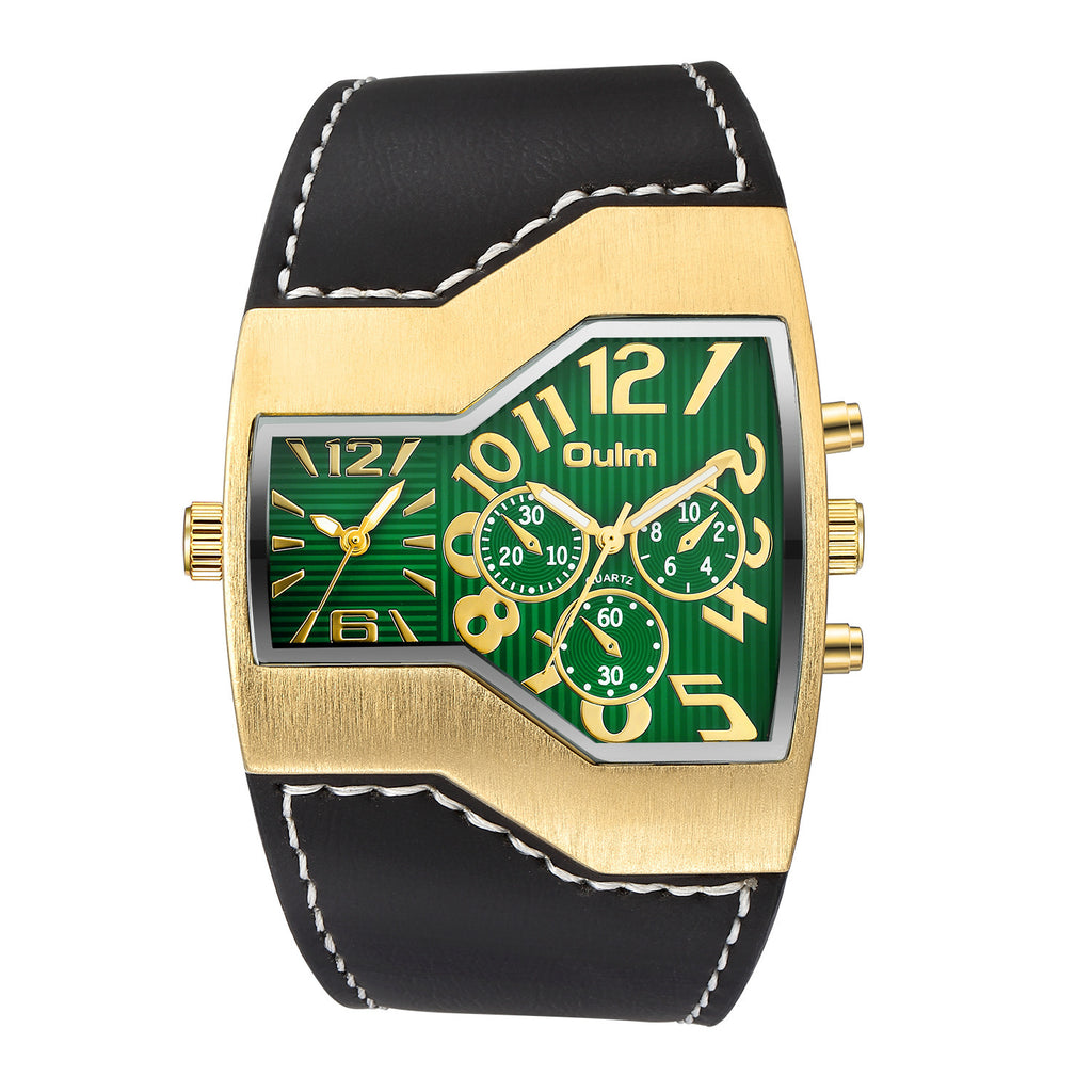 Premium Herrenuhr mit grossem Zifferblatt | LuxeStyle