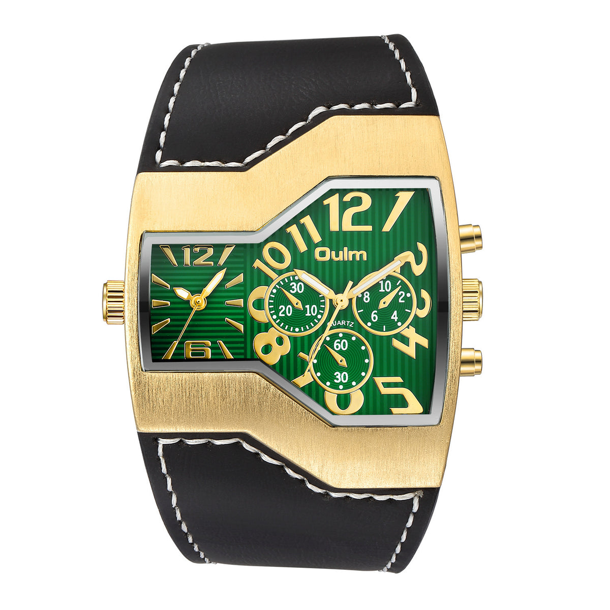 Premium Herrenuhr mit grossem Zifferblatt | LuxeStyle