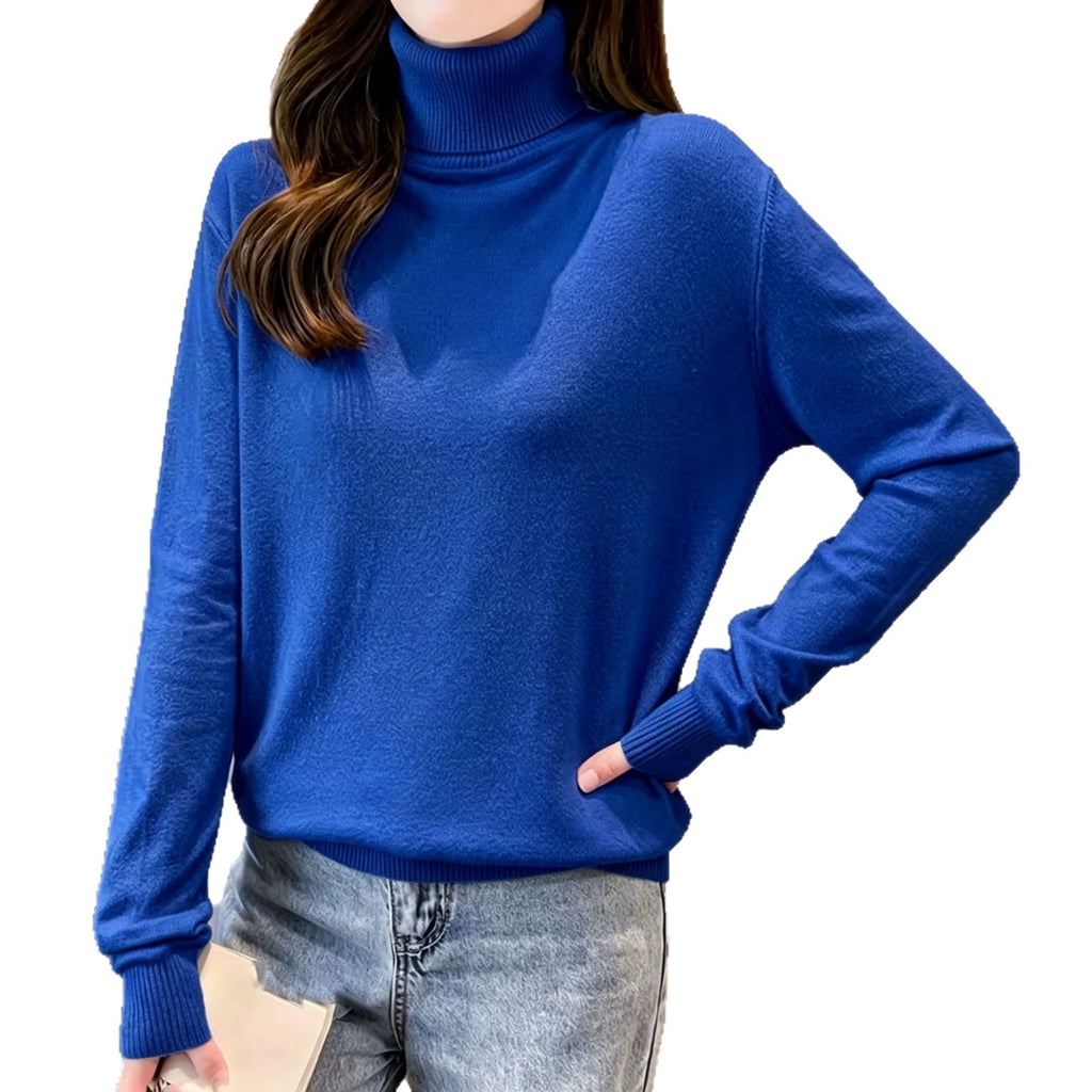 Damen Rollkragenpullover – Eleganter Strick