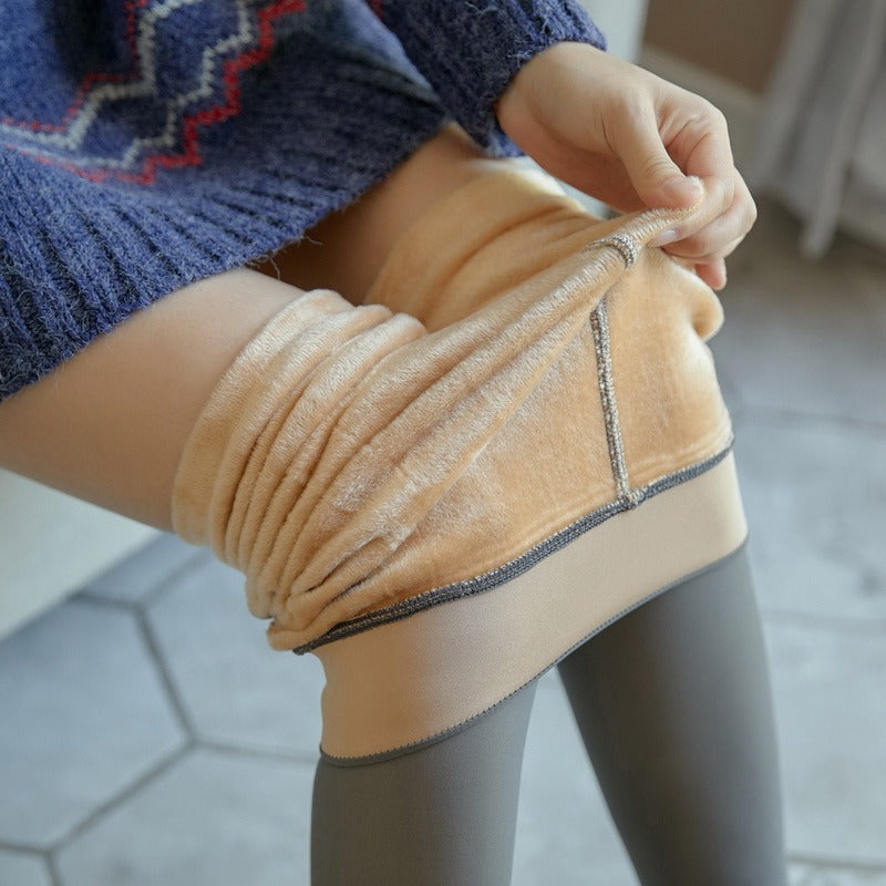 Thermo-Strumpfhose mit Fleece-Futter