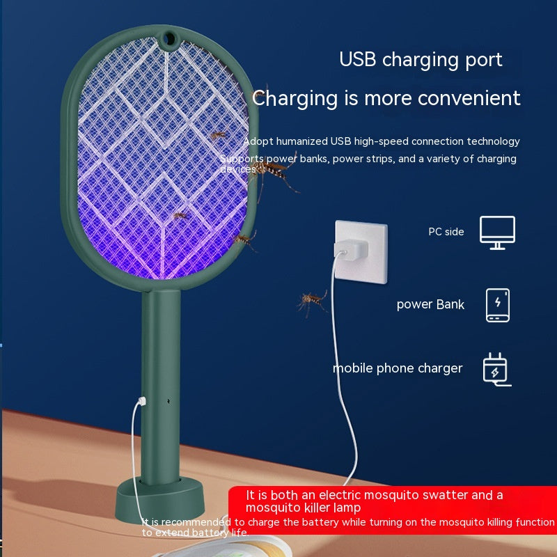 Elektrische Mückenklatsche mit UV-Licht