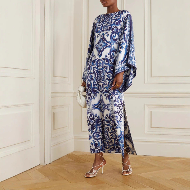 Geblümtes Off-Shoulder A-Linien Kleid | LuxeStyle