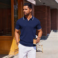 Herren Retro-Print Kurzarm-Shirt – Bild 1 | LuxeStyle